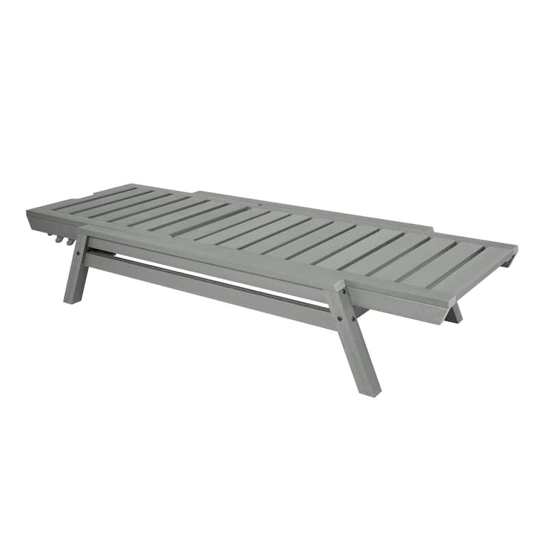 HIGHWOOD Crestone Stackable Commerical Chaise Lounge