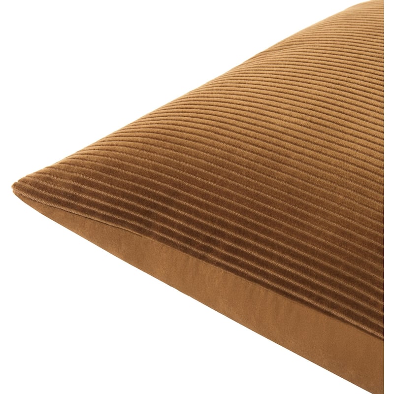 Livabliss Corduroy Quarters Modern Accent Pillow