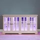 preview thumbnail 17 of 106, GDFStudio - Traditional Storage Curio Cabinet with Tempered Glass Doors and Lighted Display