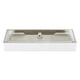 preview thumbnail 61 of 68, Claire Ceramic Console Sink White Basin Gold Legs