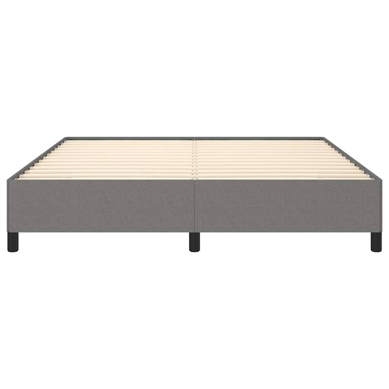 vidaXL Bed Frame, Fabric, No Mattress