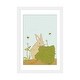 preview thumbnail 15 of 18, iCanvas "Hare In My Salad" by Roberta Murray White - 24x16x1