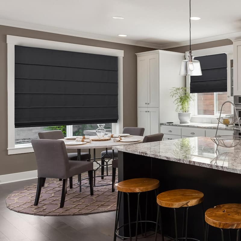 CHICOLOGY Cordless Roman Shades Style and Privacy