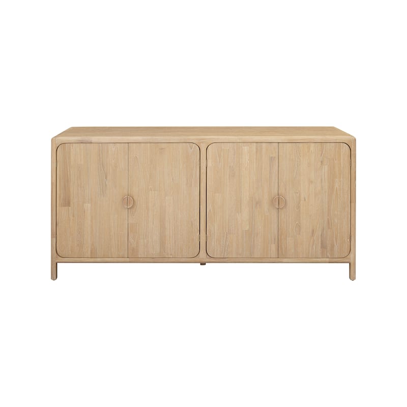 NPD Furniture Hansville Sideboard 4 Doors with 2 Inner Drawers