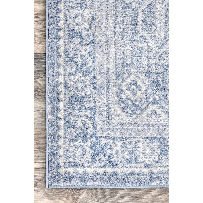 Nuloom Traditional Vintage Medallion Marg Area Rug