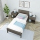 preview thumbnail 10 of 20, Max and Lily Twin-Size Bed with Panel Headboard