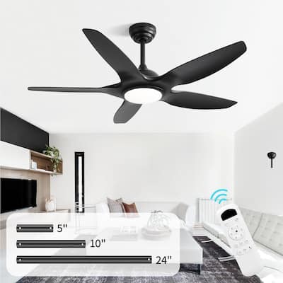 Sofucor Fan 48 Inch Ceiling Fans w/ Lights & Remote Indoor Outdoor Ceiling Fan Energy Saving