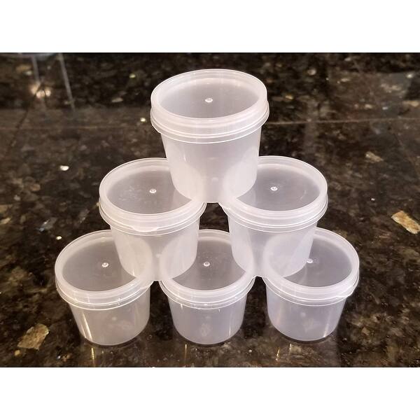 Shop 6 Piece Reusable Salad Dressing 1oz Container Set With Snap