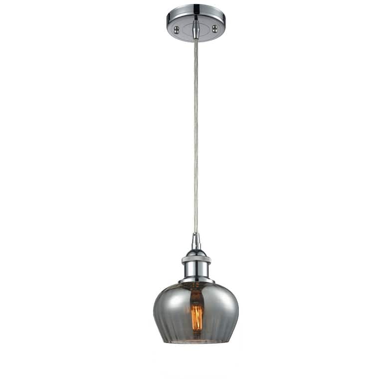 Innovations Lighting Fenton 7" Wide Mini Pendant - Cord Suspension