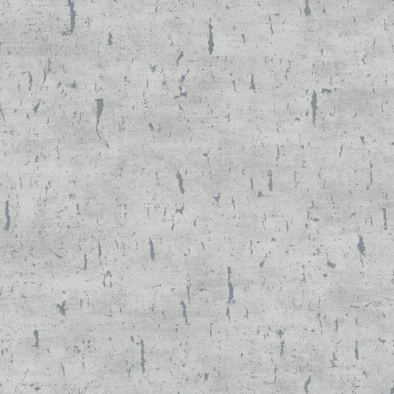 Galerie Wallcoverings Air Collection Cork Effect Textured Sheen Wallpaper Roll - Grey - 33 feet long x 27.5 inches wide