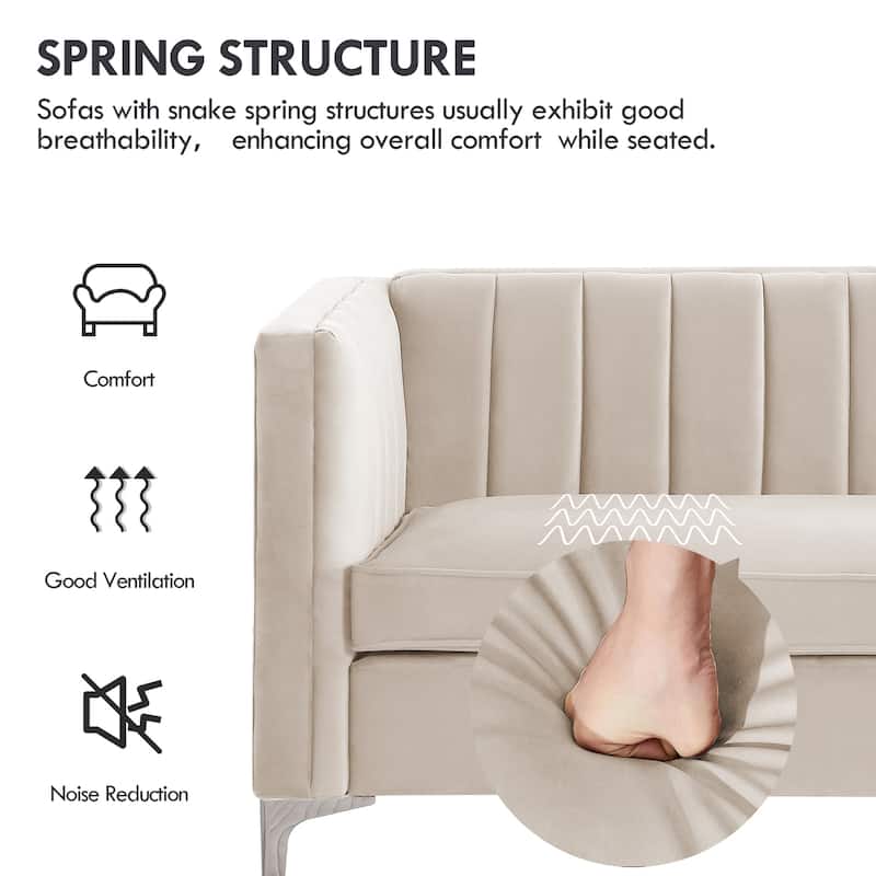 Morden Fort Upholstered Accent Living Room Sofa