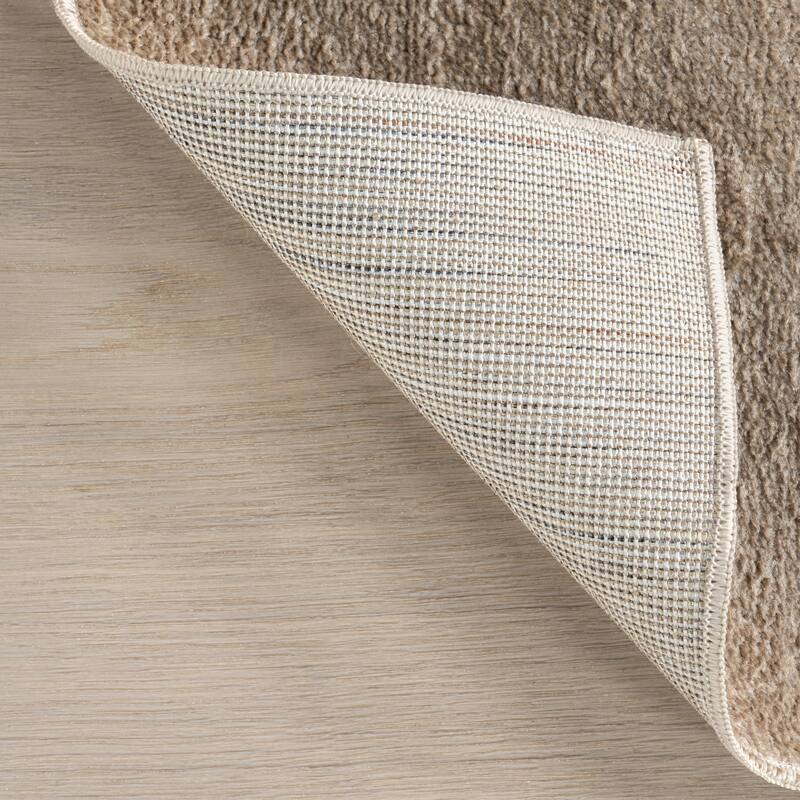 Nuloom Argelia Solid Machine Washable Area Rug