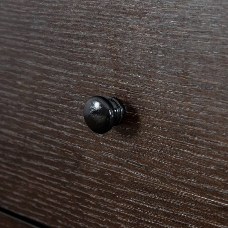 Wood spray-painted drawer dresser