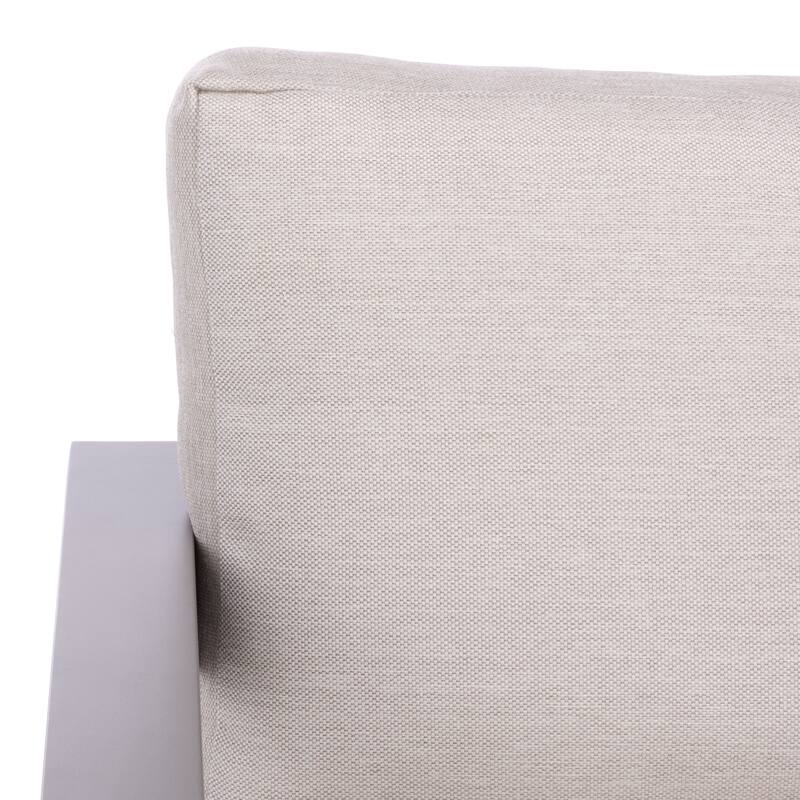 SAFAVIEH COUTURE Donaldo Aluminum Outdoor Chair - 31"W x 30"D x 24"H
