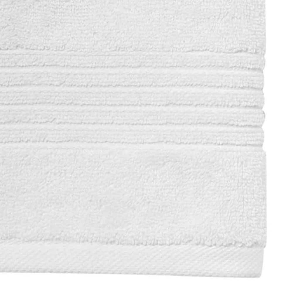 Avanti Linens Wht/Gry Block Monogram Hand Towel - Hand Towel