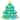 70" Christmas Tree Inflatable Pool Mattress Raft
