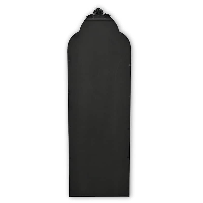 Everlaine Modern Victorian Floor Mirror - N/A