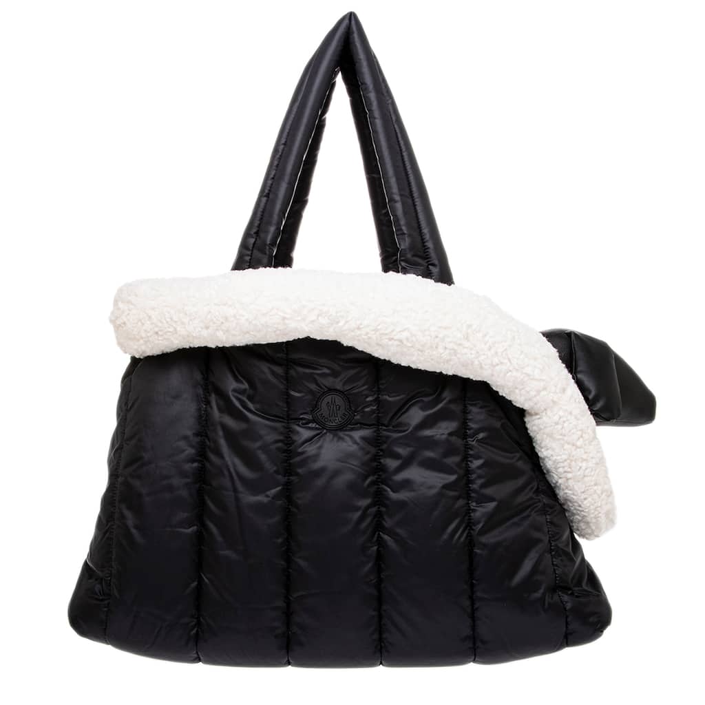 Moncler Fleece-Lined Pet Carrier - For Small/Medium Sized Dogs