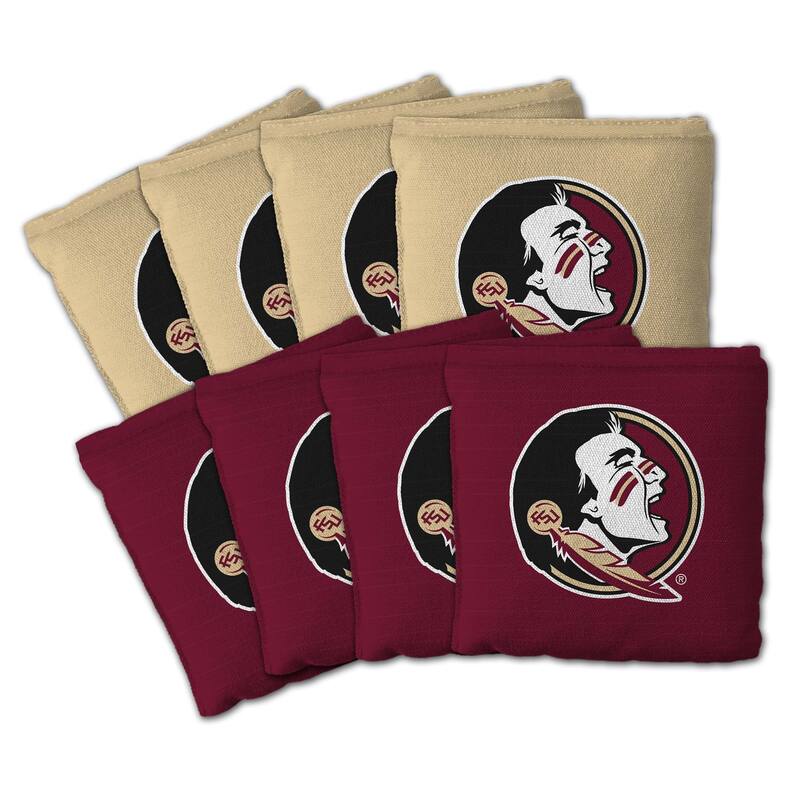Florida State Seminoles NCAA Dual Sided Pro Stop & Slide Cornhole Bags
