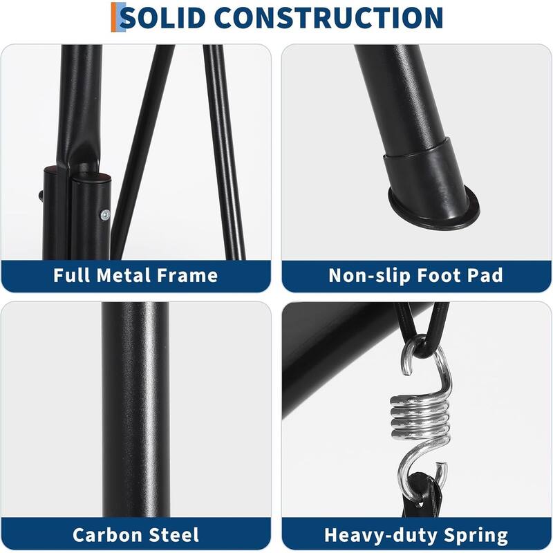 2 Person Porch Swing with Cup Holders with Adjustable Canopy for Backyard Balcony Poolside