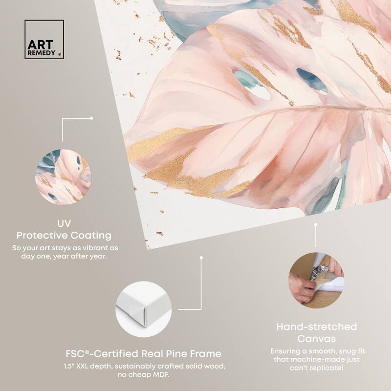 Golden Spritz Canvas by Art Remedy, Gallery Wrapped