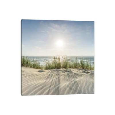 iCanvas "Dune Beach On A Sunny Day" by Jan Becke Canvas Print