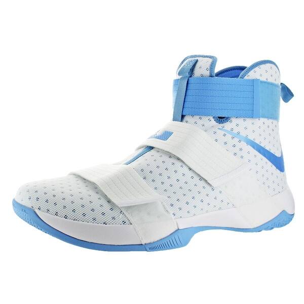Shop Nike Lebron Soldier 10 Men S Mesh High Top Basketball Shoes
