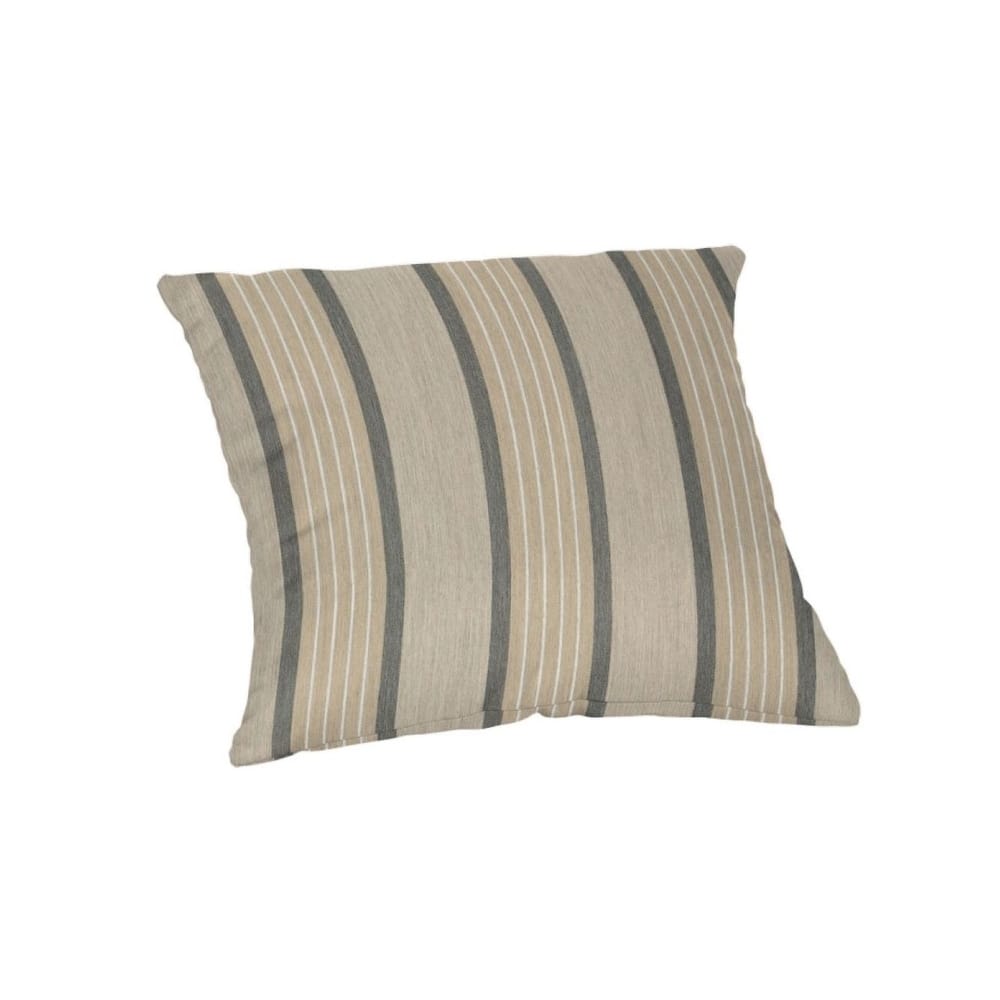 Sunbrella 20 inch Square Stripe Outdoor Throw Pillow