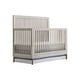 preview thumbnail 1 of 0, Beck 55" Wide Convertible Crib, Willow Gray