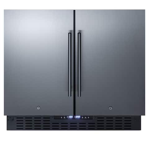 Summit 36 Inch Wide 5.8 Cu. Ft. Capacity Side-By-Side