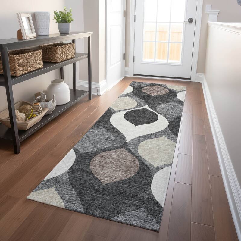 Premium Washable Super Soft Transitional Mayfield Rug - Gray - 2' 3" x 7' 6" - Runner