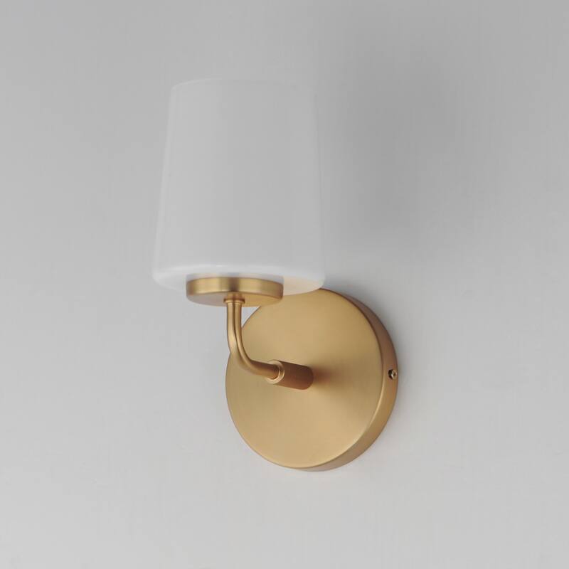 Maxim 12891WT Durham 10" Tall Wall Sconce
