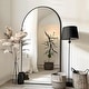 preview thumbnail 68 of 74, Modern Arched Full Length Aluminum Alloy Floor Mirror Standing Mirror