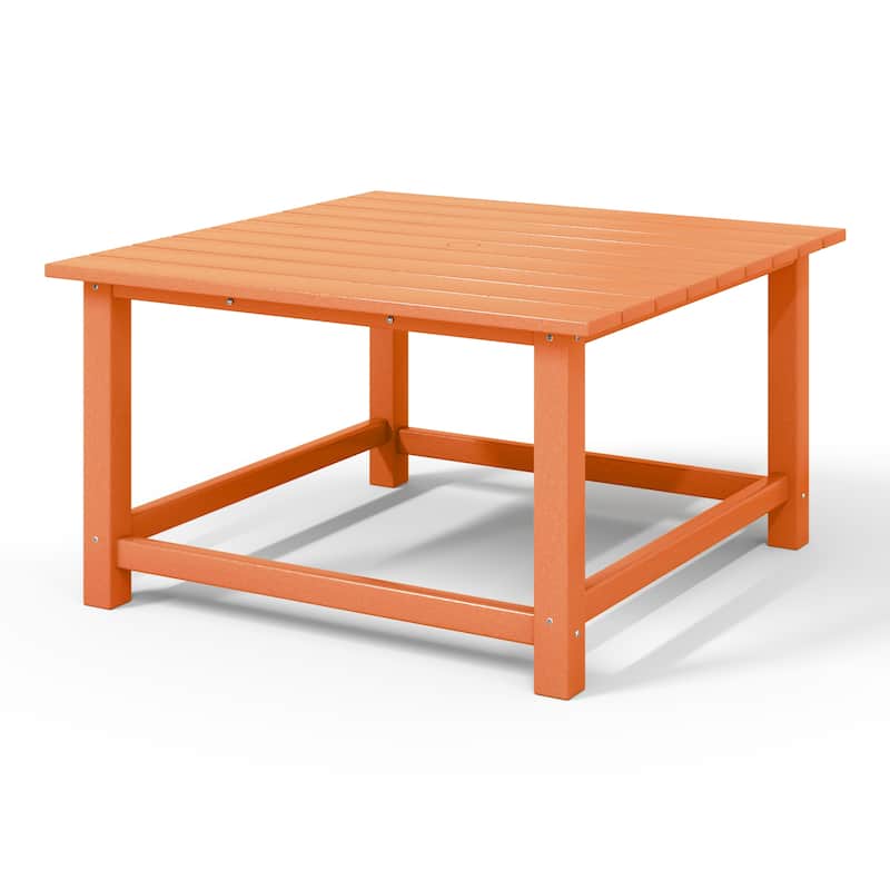 Laguna Outdoor Poly Adirondack 31" Square Coffee Table