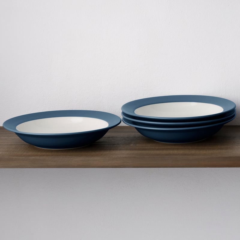 Noritake Colorwave Set Of 4 Pasta/Rim Soups, 8-1/2", 20 Oz.