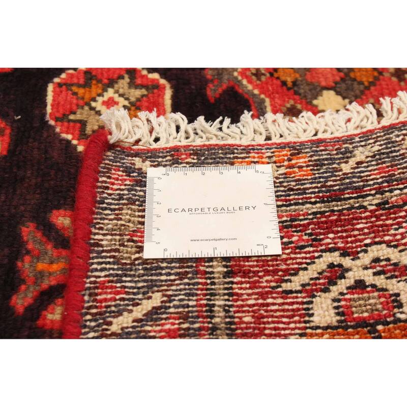 ECARPETGALLERY Hand-knotted Andelz Navy Wool Rug - 4'11 x 6'8