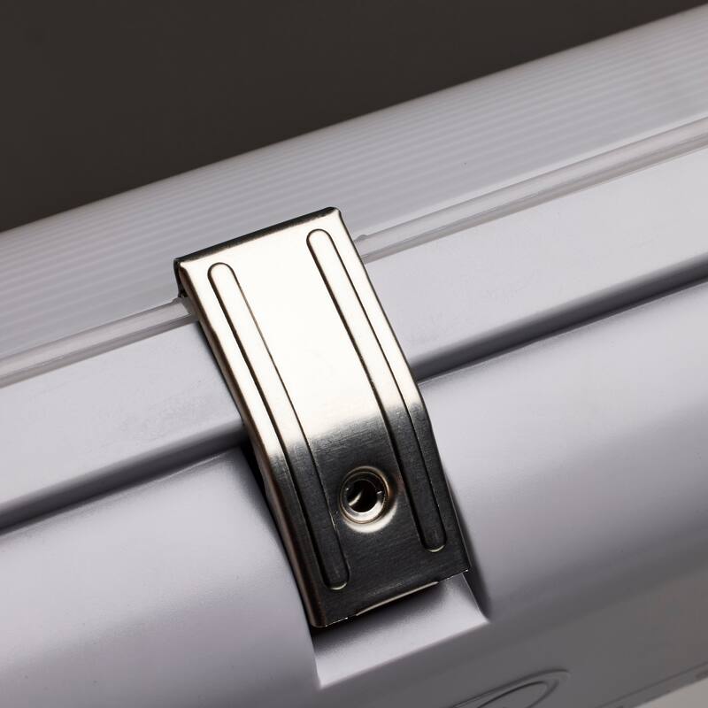 40/50/60 Watt LED 4 Foot Linear Vapor Proof Fixture 3K/4K/5K 120-347 Volt - Gray