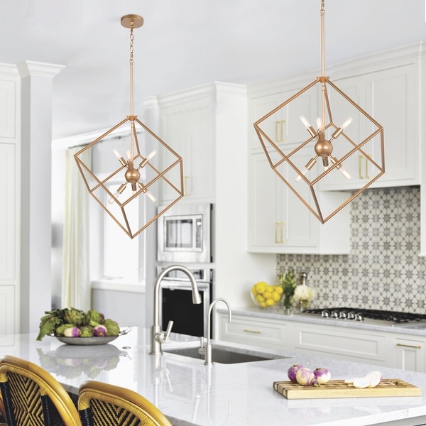 Sputnik 6 light chandelier deals