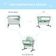 preview thumbnail 5 of 6, Baby Bassinet Bedside Sleeper Foldable Baby Bed to Bed - 35.00" * 23.00" * 50.00