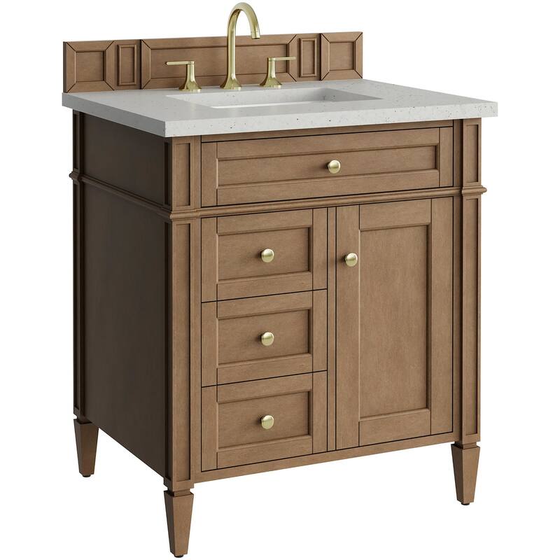 James Martin Vanities 655-V30-3LDL Brittany 30" Free Standing Single