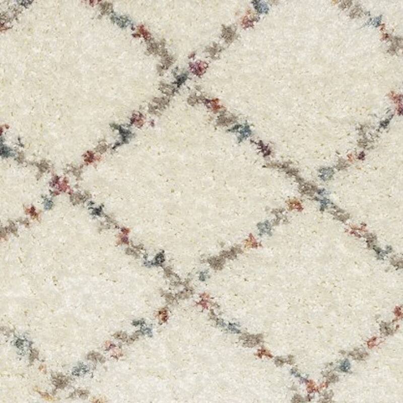 HomeRoots Diamond Casual Runner Area Rug