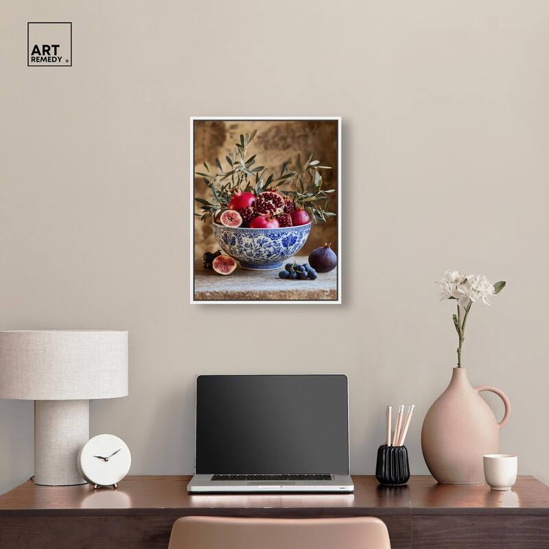 Grape Gathering Canvas by Art Remedy