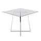 Option Clear Glass & Chrome Metal