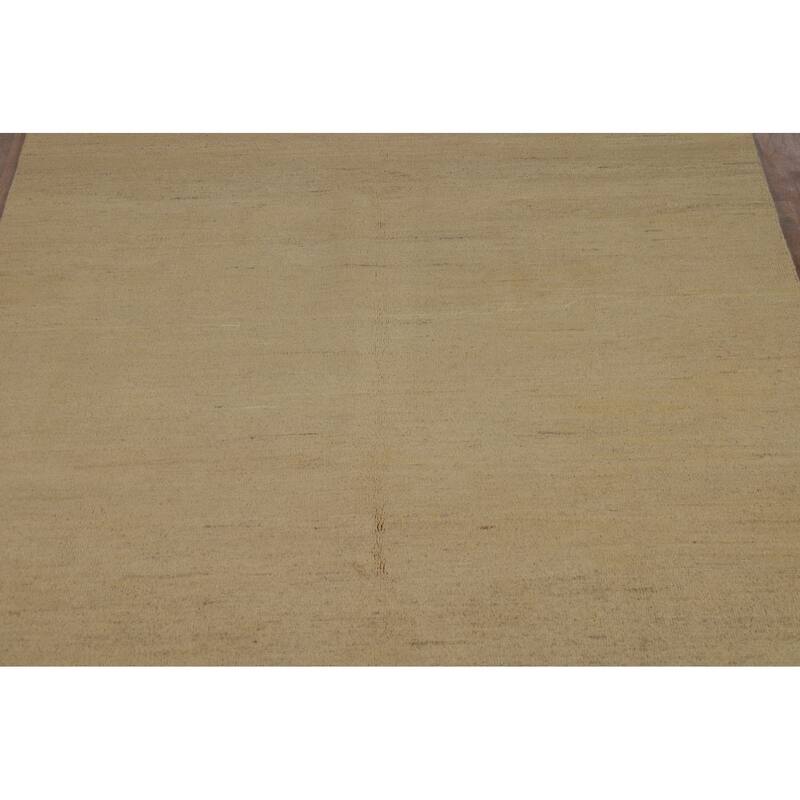 Modern Gabbeh Oriental Area Rug Handmade Bedroom Wool Carpet - 5'0" x 6'8"