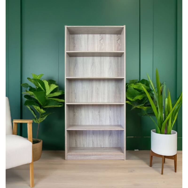 Slide Logic 6 Tier 72"H x 32"W Bookcase