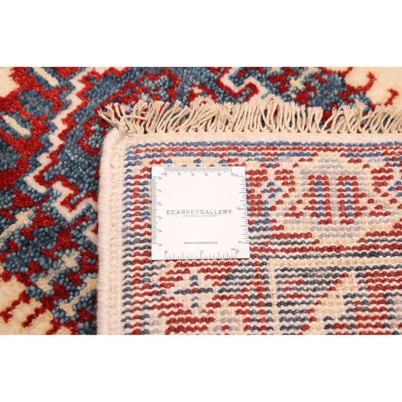 ECARPETGALLERY Hand-knotted Jules Serapi Cream Wool Rug - 2'7 x 7'10