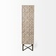 preview thumbnail 11 of 15, Excelsior I Light Brown Solid Wood w/ Gold Iron Base Sideboard