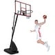 preview thumbnail 2 of 3, 10FT Basketball Hoop Outdoor, Portable Basketball Hoop with Impact Resistant Pc Backboard