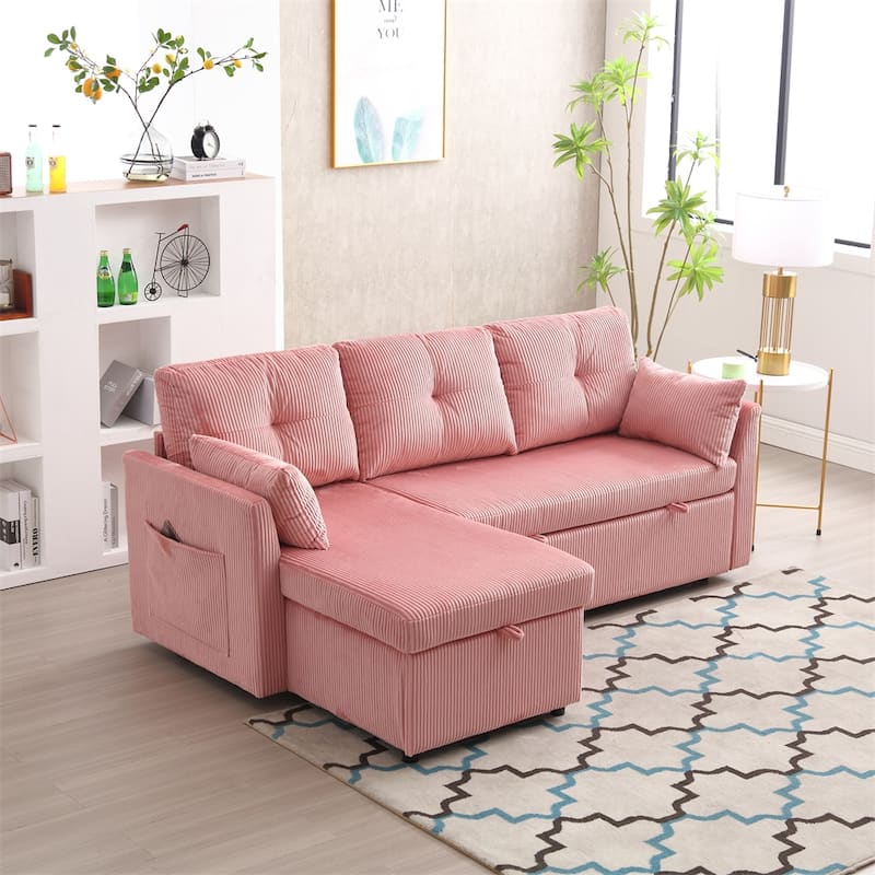 Modular Sectional Sofa L Shaped Modular Couch with Reversible Chaise