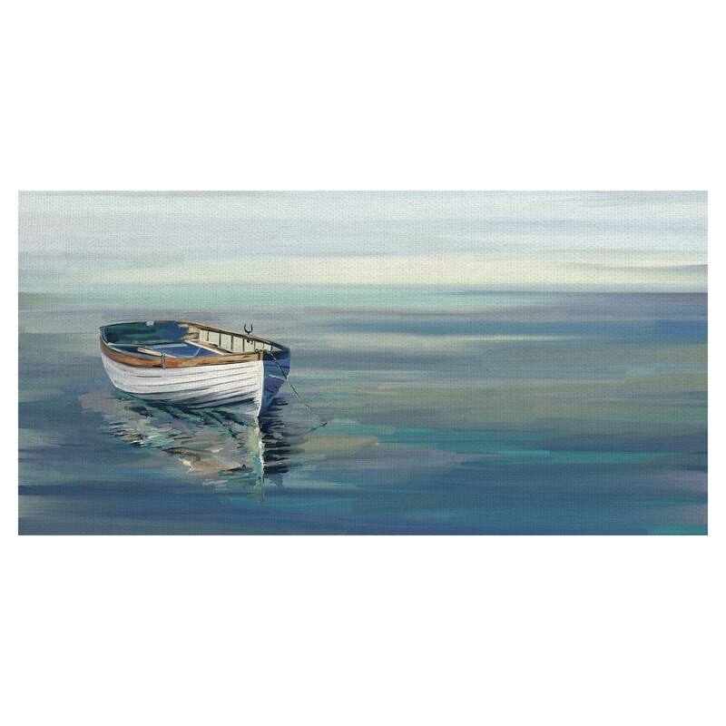 In The Moment Blue by Studio Arts Canvas Art Print